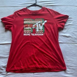 Christmas MTV t-shirt